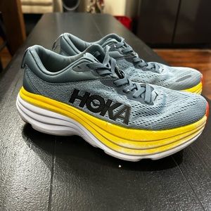 Hoka Womens Bondi 8 Size 6 Grey
